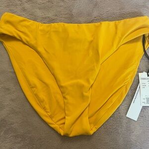 2 for $50 - Robin Piccone - Yellow Bikini Briefs - Size L - BNWT